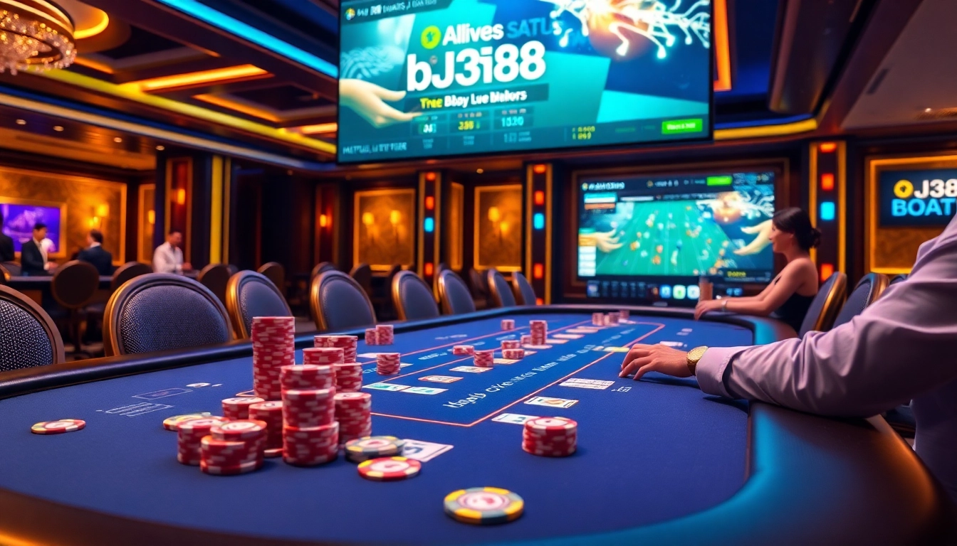 Experience vibrant action at https://bj388.boats/ with luxury casino elements, advanced betting interfaces, and professional dealers.