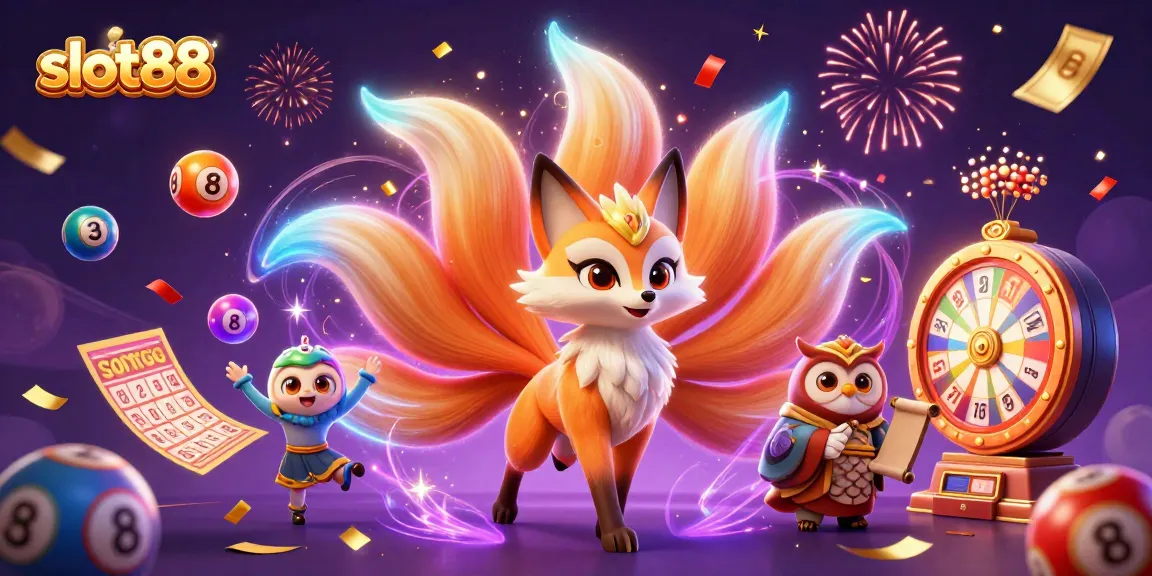 Play dynamic games at slot88 with colorful visuals and vibrant gaming elements.