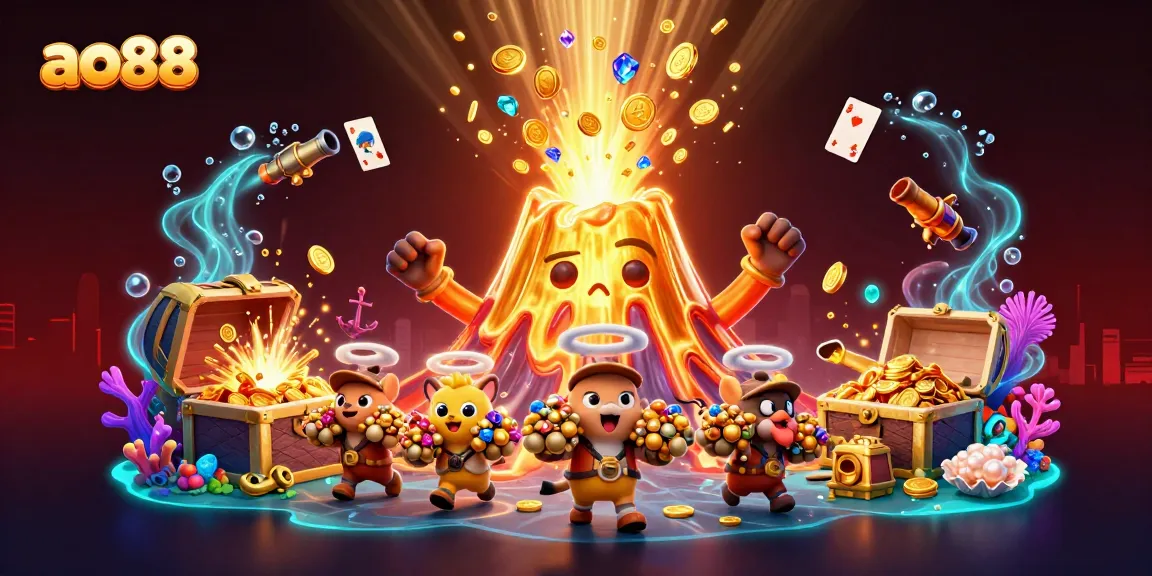 Spin the reels with ao88: Experience a thrilling casino adventure filled with vibrant treasures.
