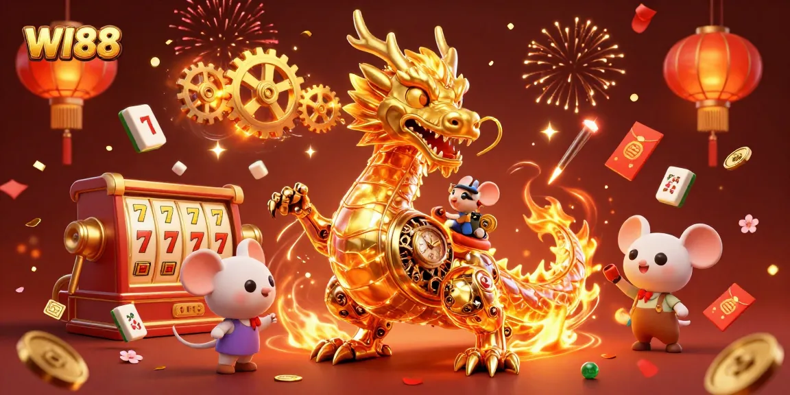 Experience winning strategies at WI88's vibrant casino scene with rich gaming elements and celebration.