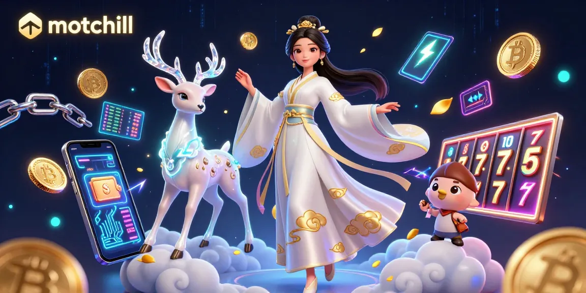 Engage with motchill's thrilling gaming experience featuring vibrant slot elements and crypto themes.