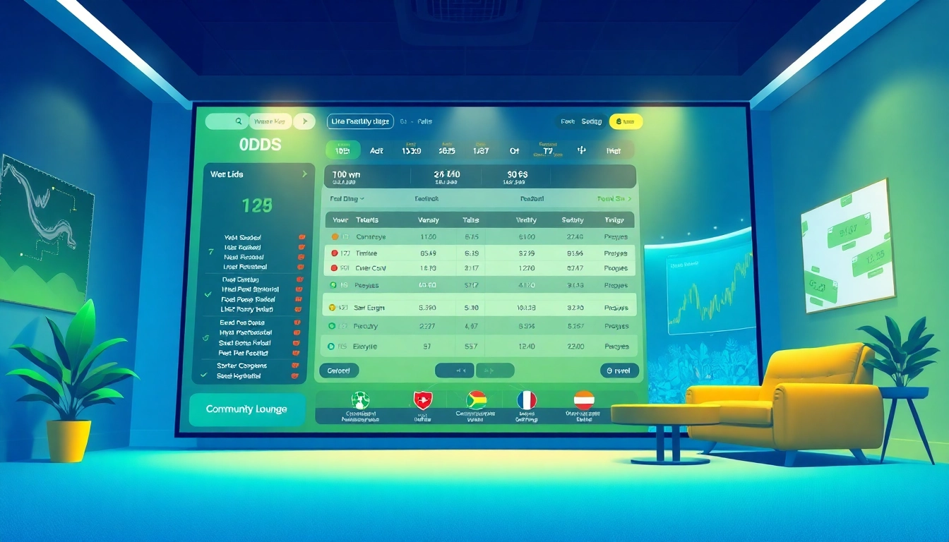 Live football odds and sports betting interface on Kèo Nhà Cái, showcasing user-friendly features and real-time updates.