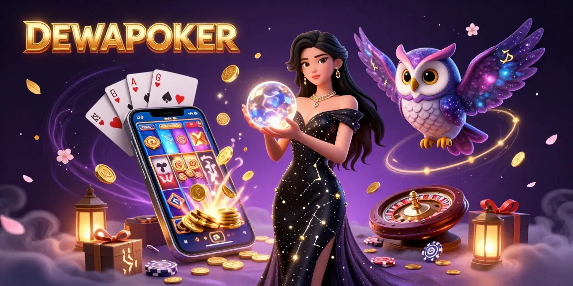 Play exciting games at DEWAPOKER while engaging with enchanting casino elements!
