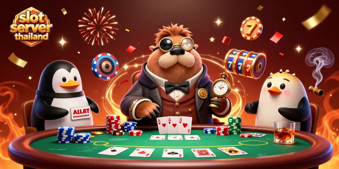 Engage with slot server thailand through dynamic gambling action in a vibrant casino scene.