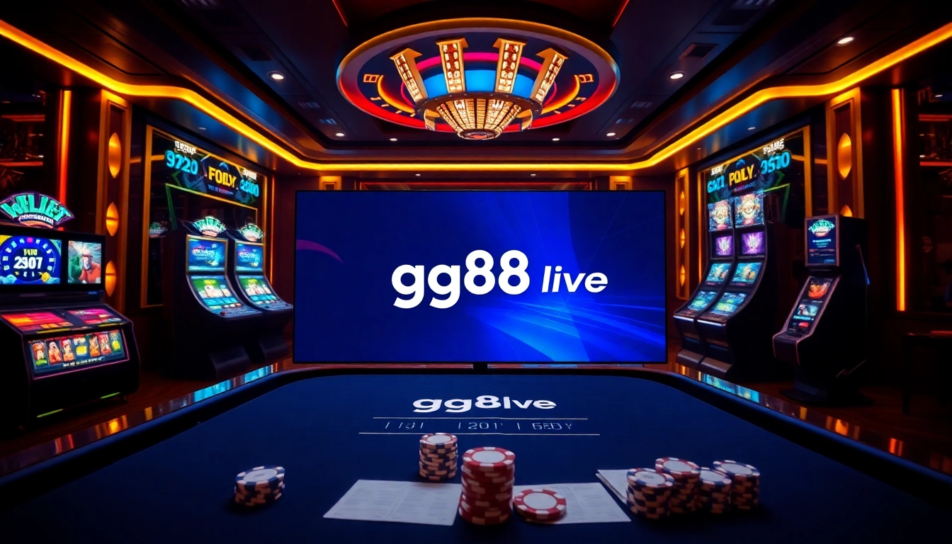 Experience thrilling gameplay with gg88 live, featuring immersive casino tables and vibrant betting interactions.
