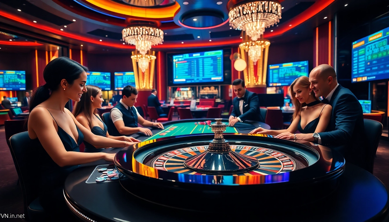 Experience the excitement of gambling with real-time betting data from 7mvn.in.net at a luxury roulette table.