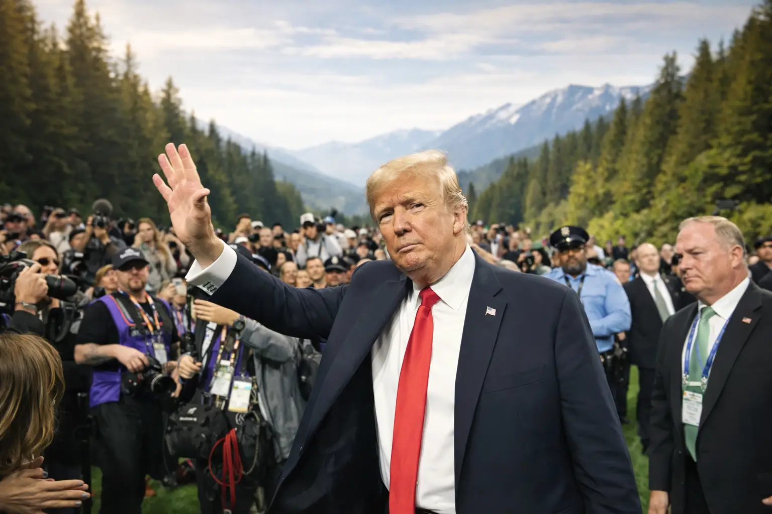 Trump at the Super Bowl