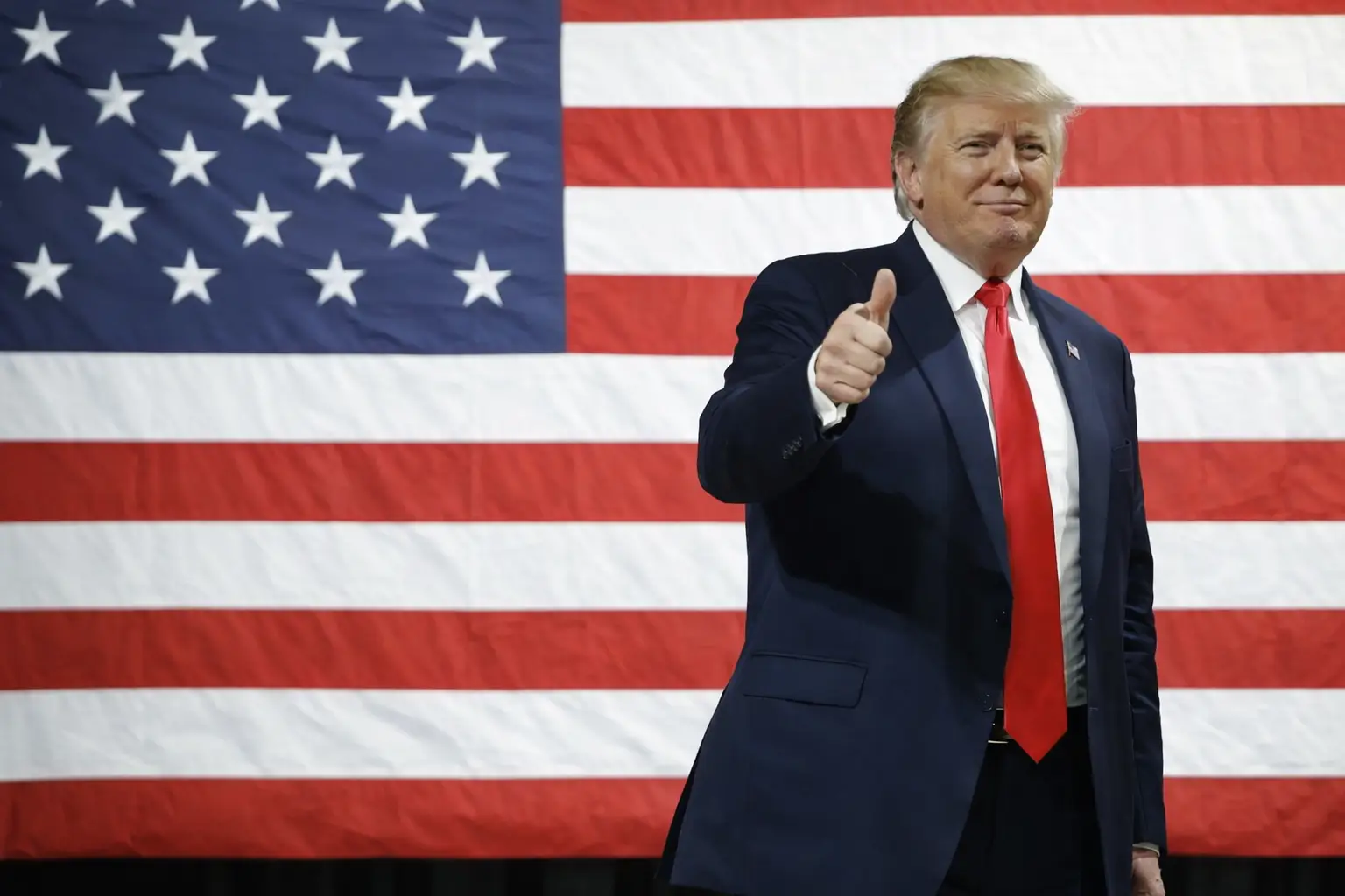 anti trump flag