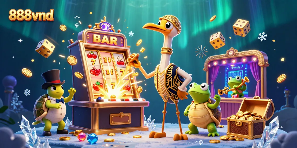 Experience thrilling play at 888vnd with vibrant slot machines and jackpot excitement.