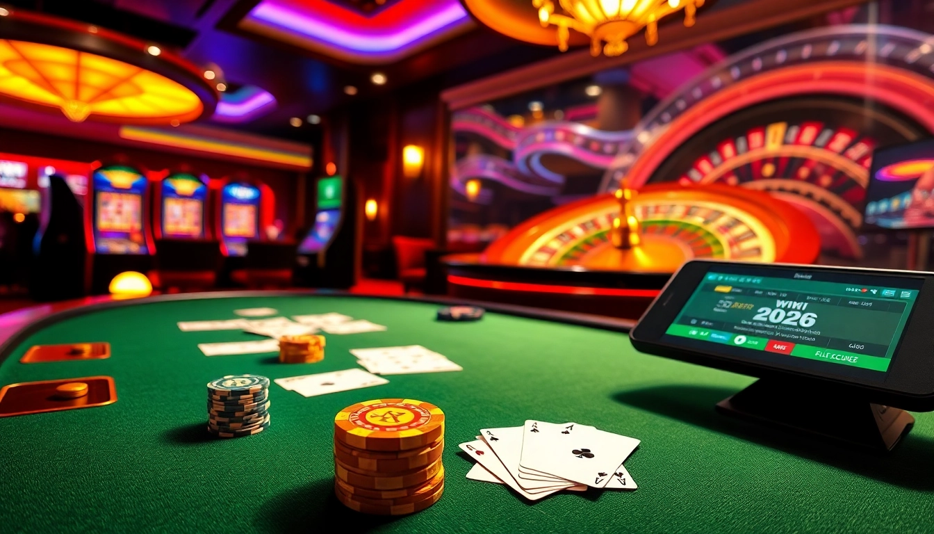 Engage with the hidden wiki 2026 by exploring a luxurious casino scene full of excitement and professional card games.