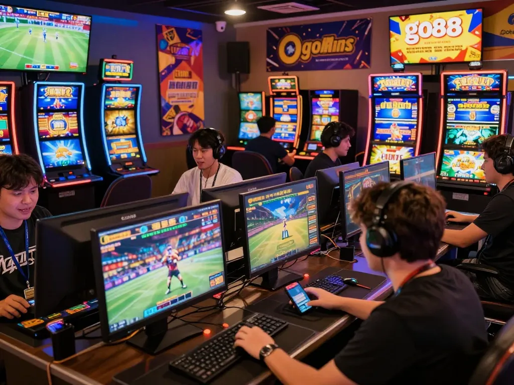 Explore go88 gaming experience with players engaged in interactive online games.