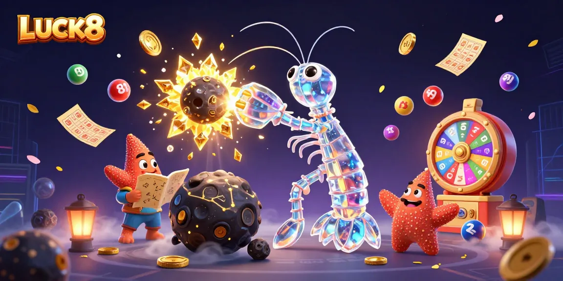 LUCK8 offers an exhilarating gaming experience with vibrant lottery balls and interactive elements.