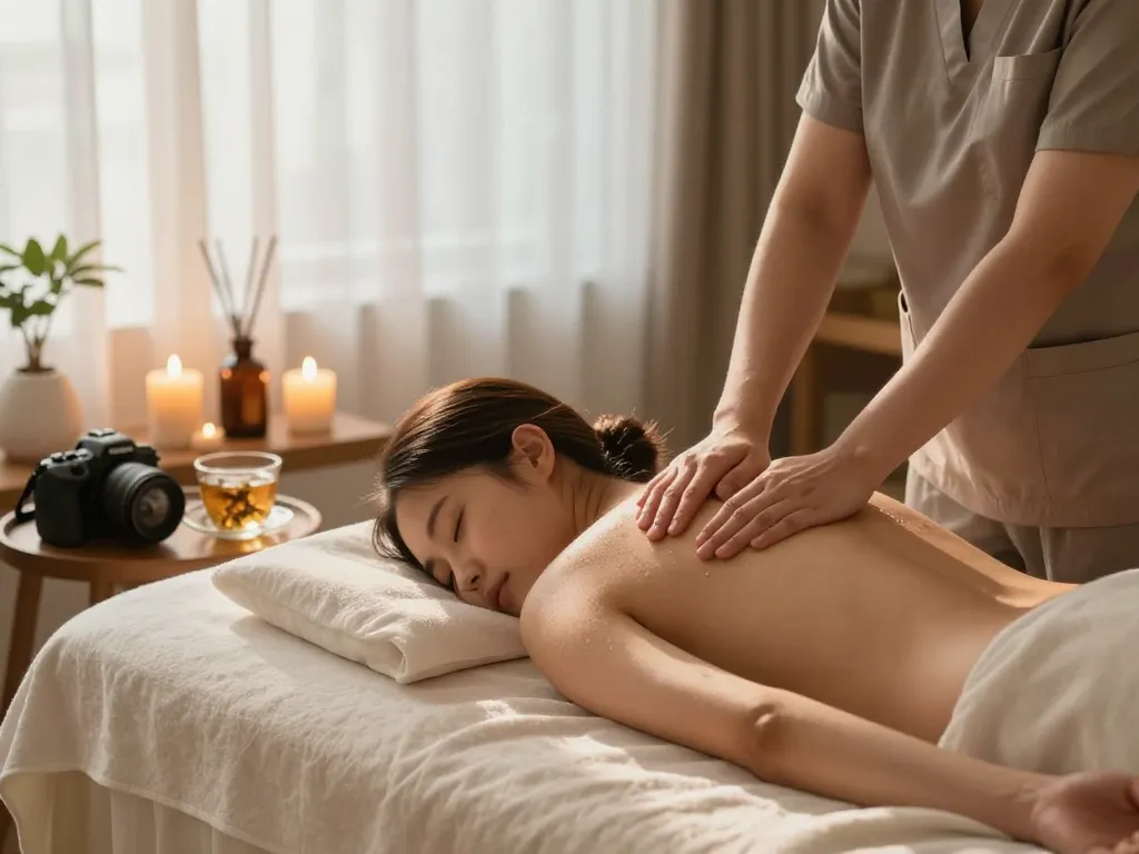 Experience a relaxing 논현동마사지 in a tranquil spa environment.