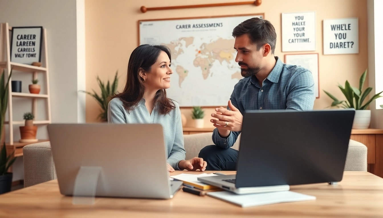 Find my true calling through supportive career counseling in a welcoming office setting.