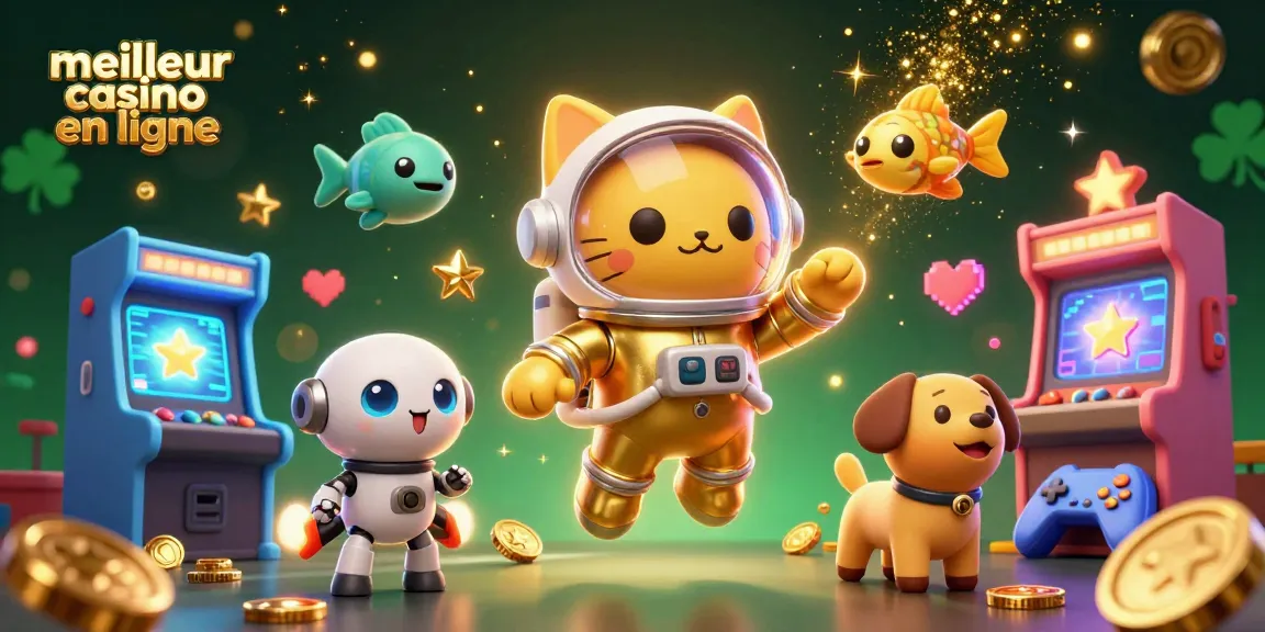 Vivez l'expérience du meilleur casino en ligne avec des personnages captivants dans un décor vibrant.
