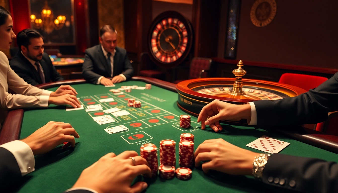 Join an exciting baccarat game at https://xx88.us/, where players are immersed in luxury and high-stakes action.