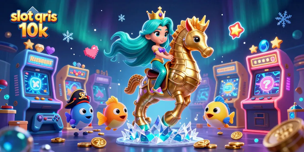 Experience the thrill of slot qris 10k with a magical underwater adventure filled with vibrant characters and gaming elements.