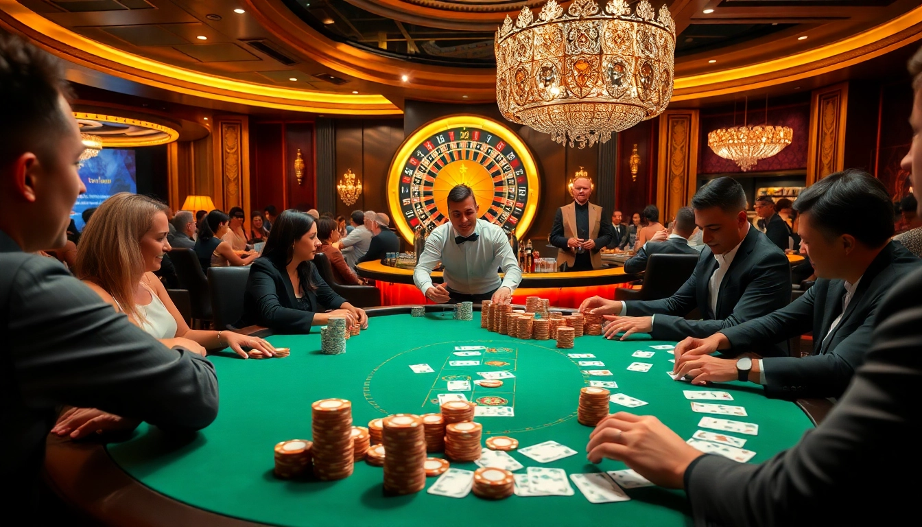 Experience the thrill of winning at j88vip2 with a lively poker table action.