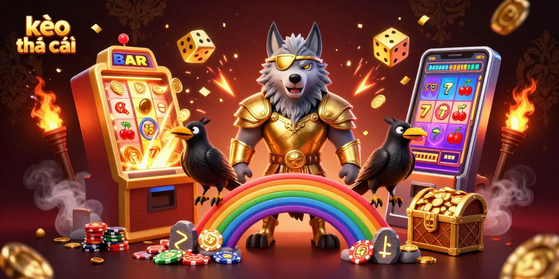 Experience kèo nhà cái with vibrant scenes of casino excitement and dynamic gameplay.