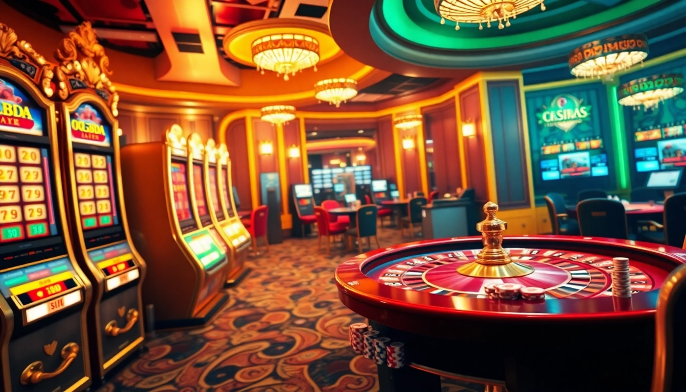 Vivez le frisson du casino en ligne avec du poker à enjeux élevés et des machines à sous vibrantes.