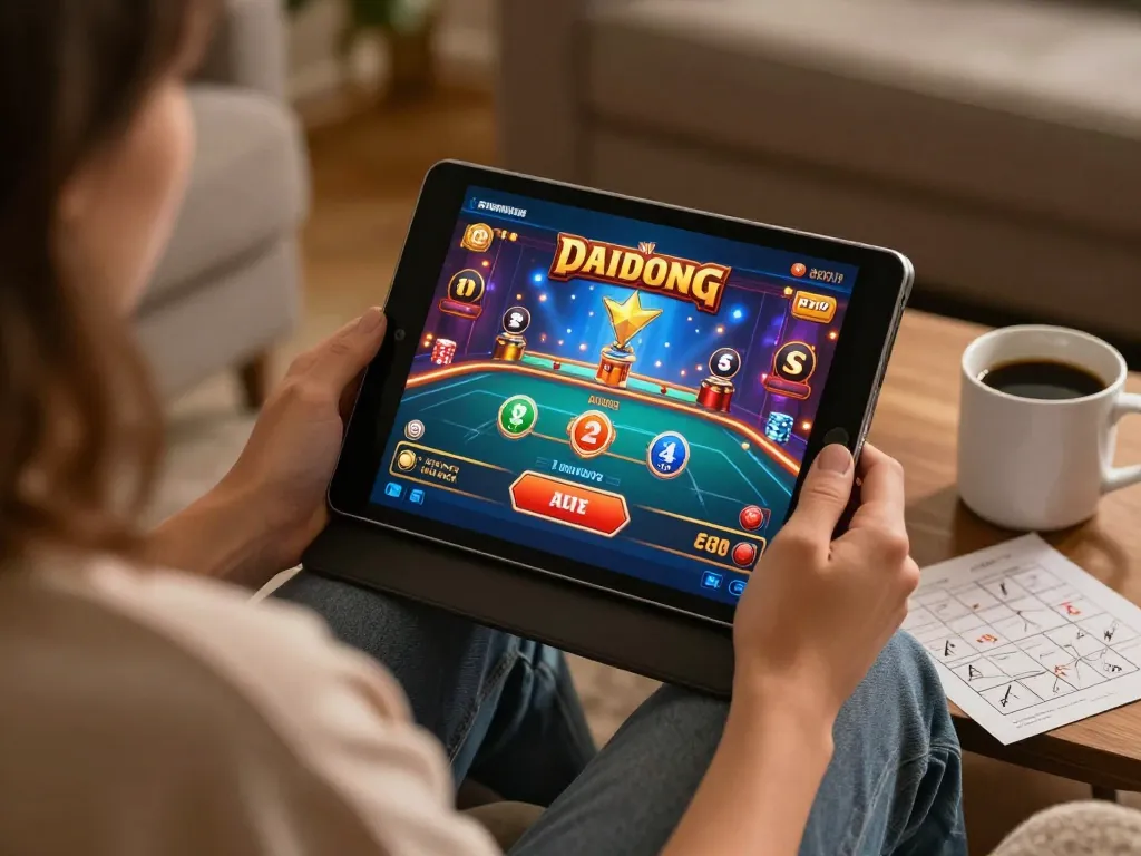 Engaging in exciting online gaming on 888now com while enjoying a cozy home atmosphere.