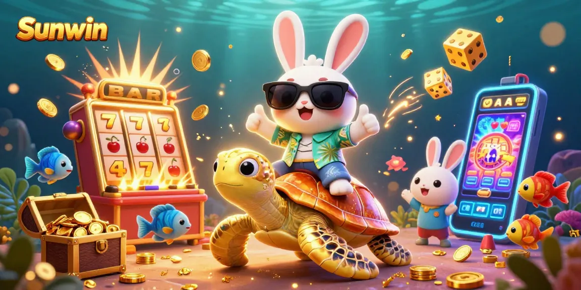 Play exciting games with Sunwin in a vibrant underwater casino adventure.