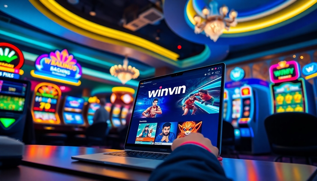 Engaging view of Trang chủ Winvn showcasing mobile and desktop gaming experiences.
