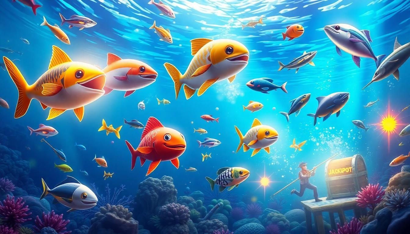 Engaging players with the game bắn cá đổi thưởng in a vibrant underwater adventure.