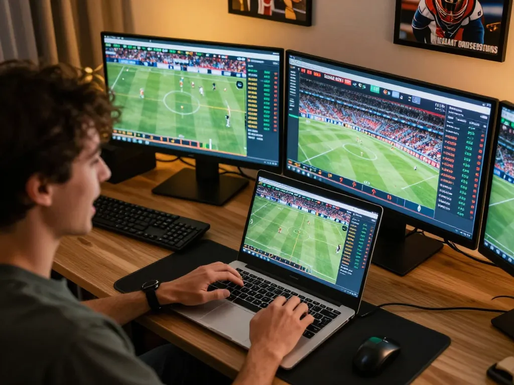 Excitedly placing bets on vt88 at a dynamic online sports betting setup