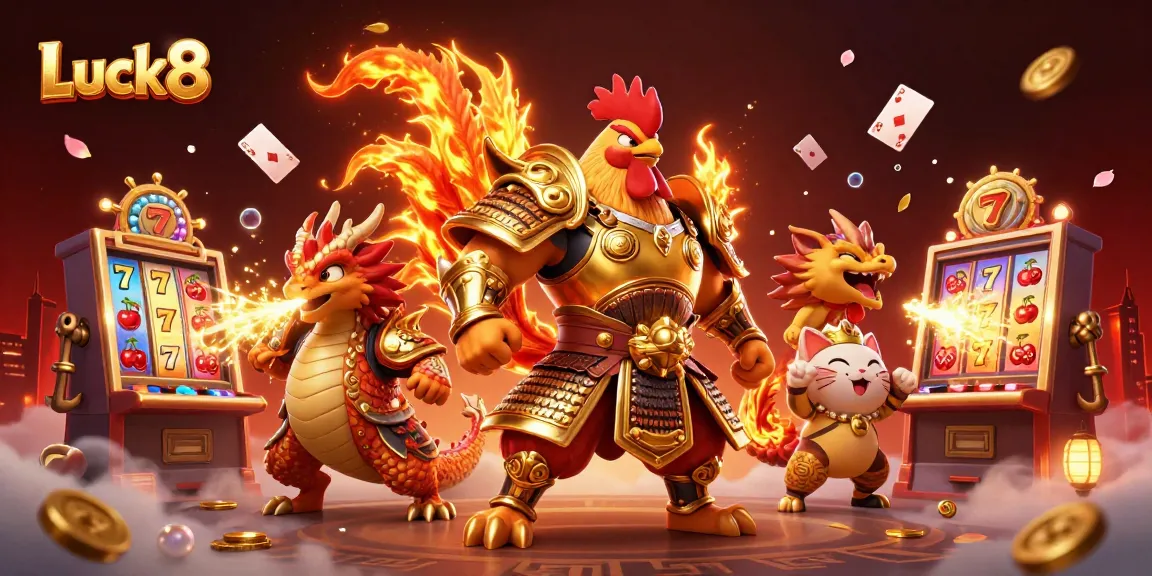 Engage in thrilling Luck8 casino action, featuring vibrant slots and dynamic gaming elements!
