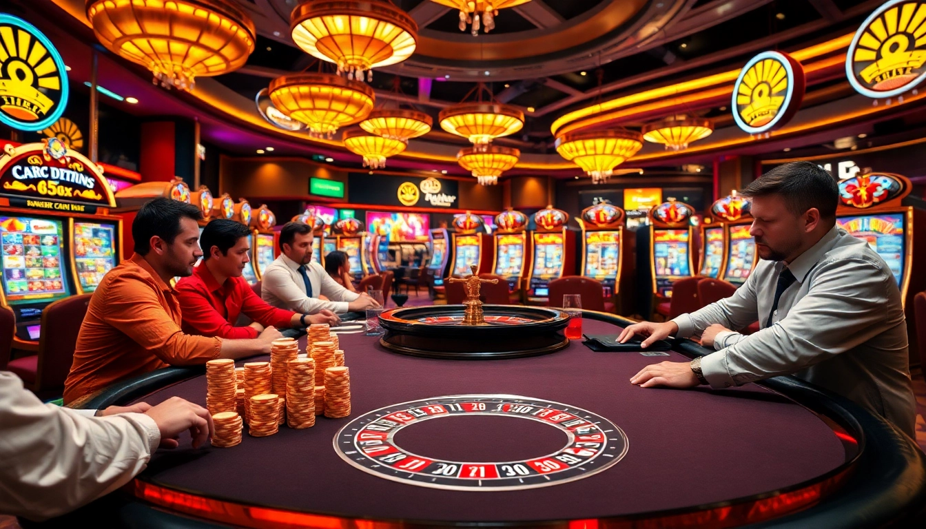 Experience high-stakes gaming at PS99 with professional poker players, thrilling roulette, and vibrant slot machines.