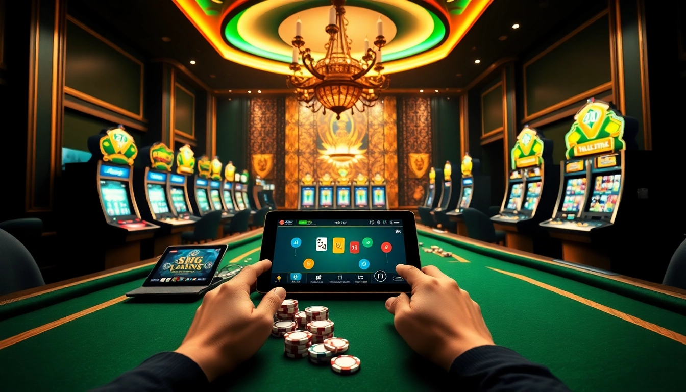 Experience the excitement of trang chủ 28bet with a luxurious casino gaming scene and interactive elements.