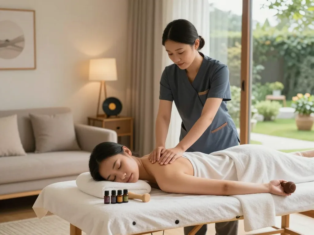 Experience premium massage therapy from https://www.maxim-anma.net in a soothing home environment, promoting relaxation and well-being.
