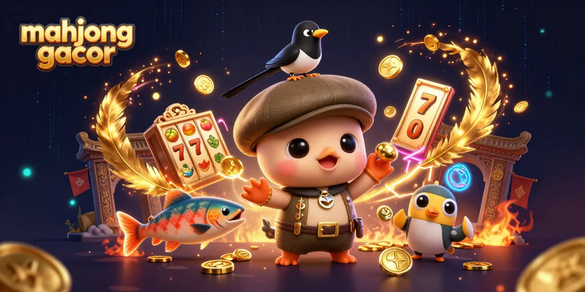 Experience the excitement of mahjong gacor as you spin slot reels for epic wins surrounded by animated characters!