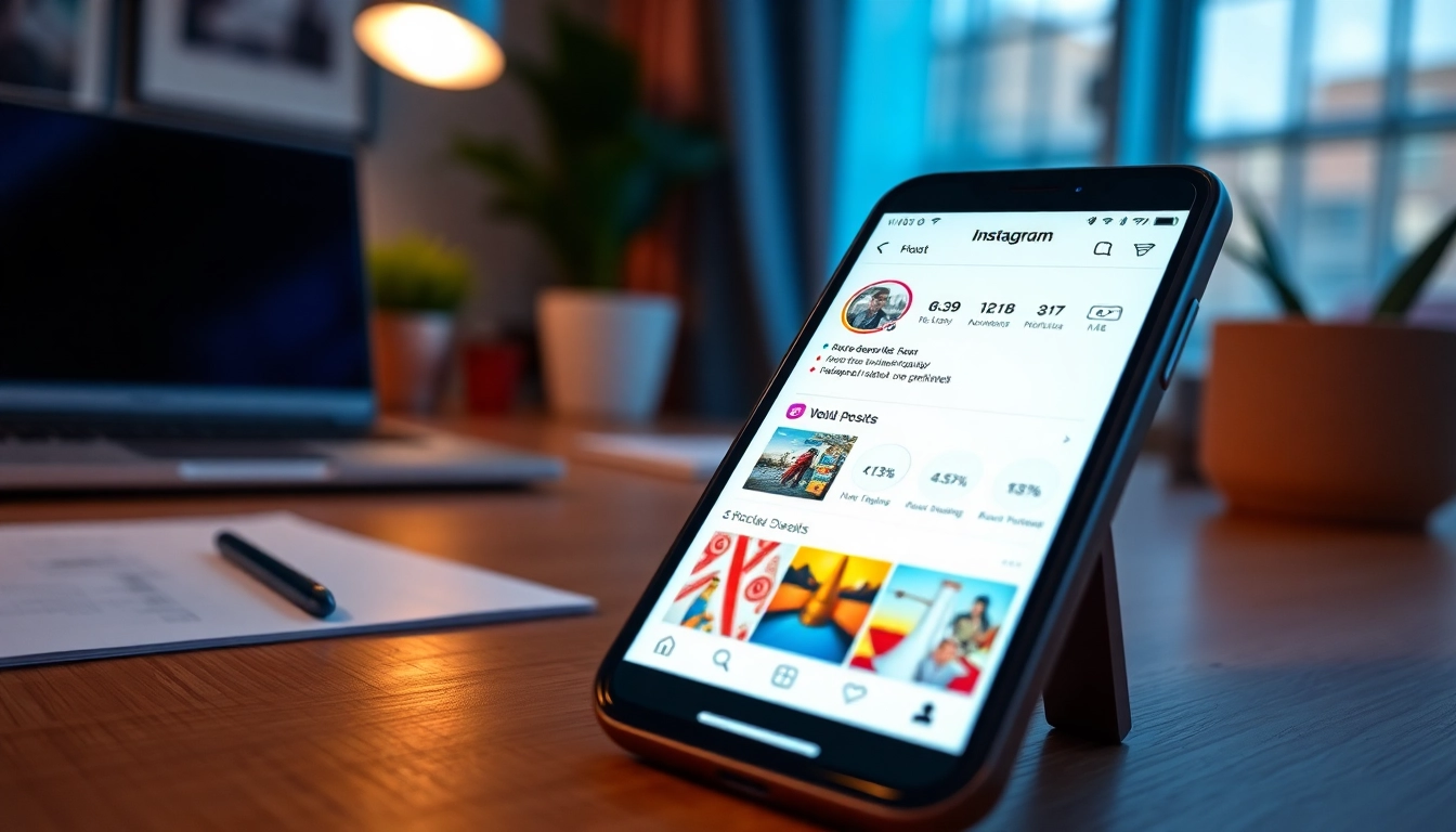 インスタ いいね 購入の高いエンゲージメントを持つInstagramフィードの表示。