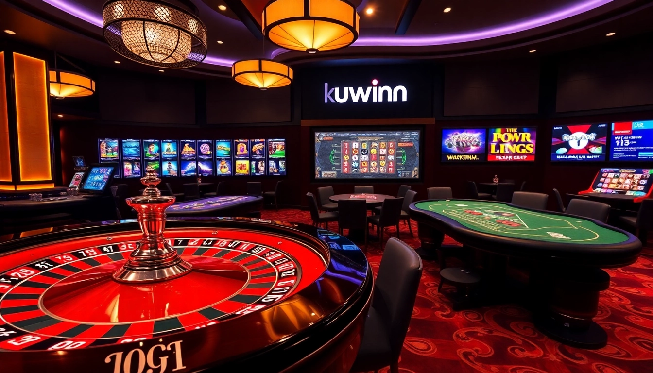 Experience the thrill of kuwin with immersive online casino gaming, featuring roulette, slots, and live dealers.