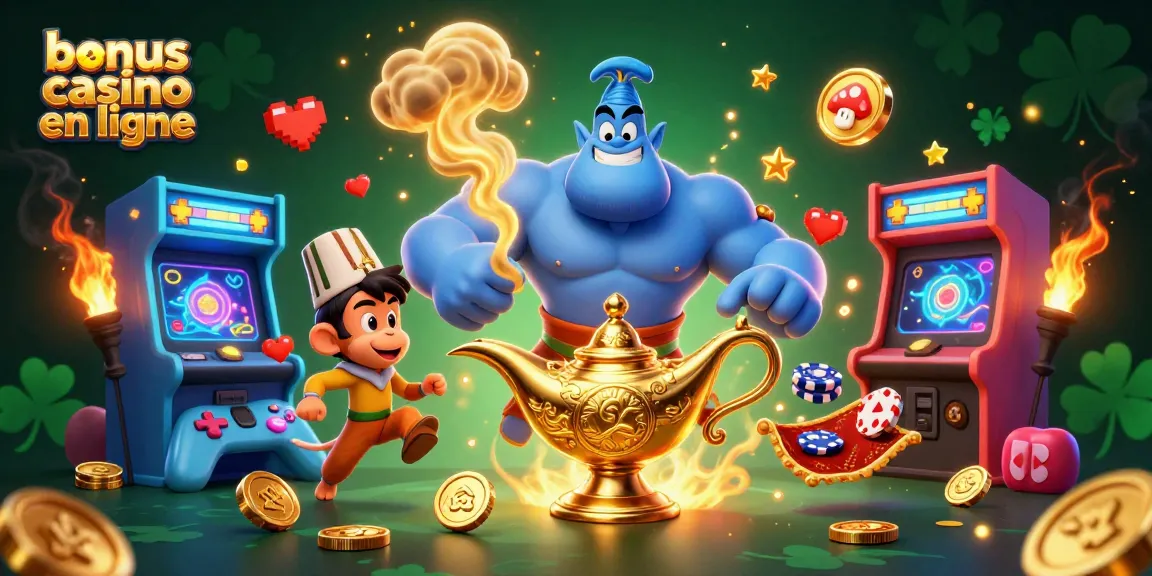 Apprenez à profiter des bonus casino en ligne avec des illustrations captivantes.