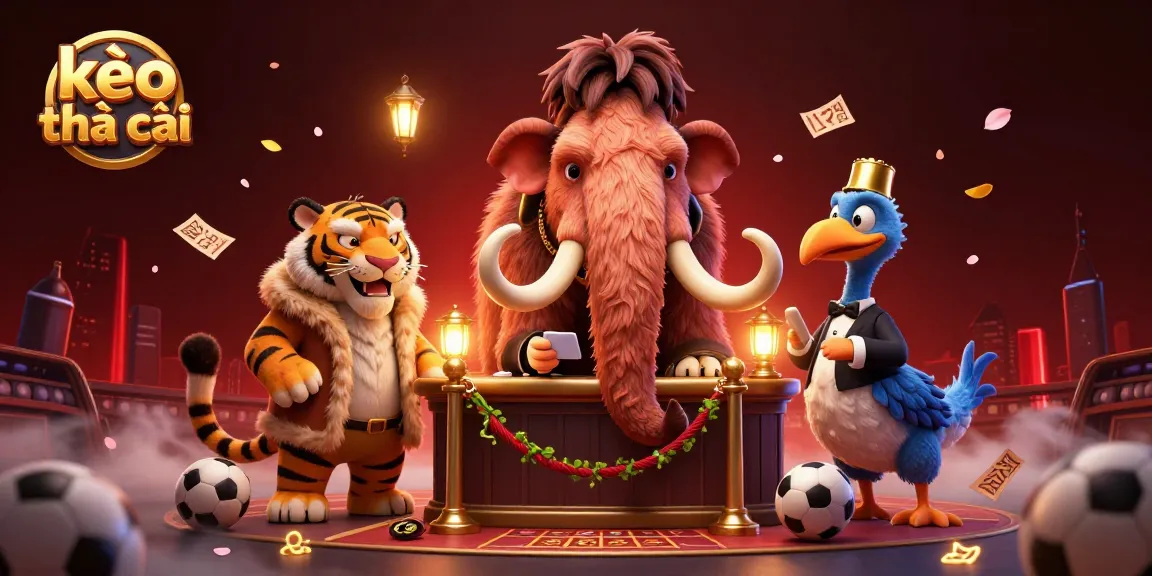 Engage with vivid kèo nhà cái action featuring a woolly mammoth bouncer, saber-tooth tiger guest, and dodo bird doorman.