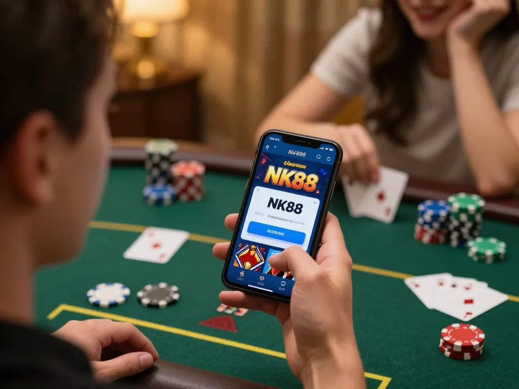 Play casino games on the NK88 app for exciting online gambling experiences.