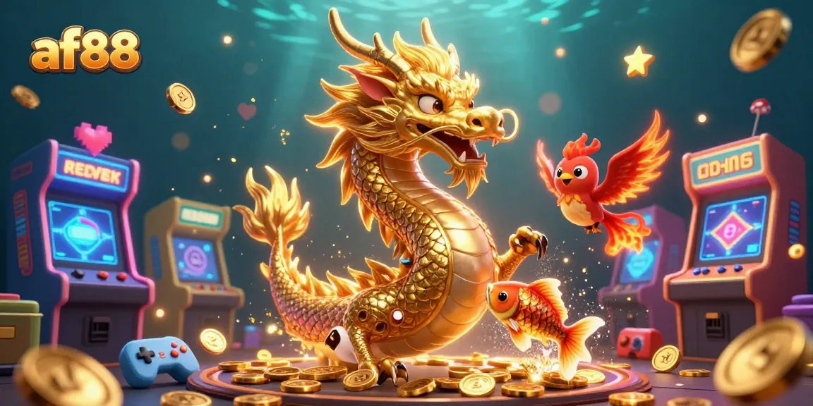 Experience thrilling adventures at af88 with vibrant casino elements and stunning characters.