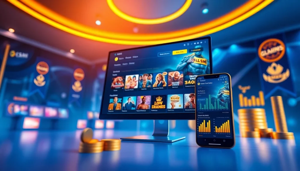 Engaging interface of TV88's online gaming platform, showcasing desktop and mobile navigation.
