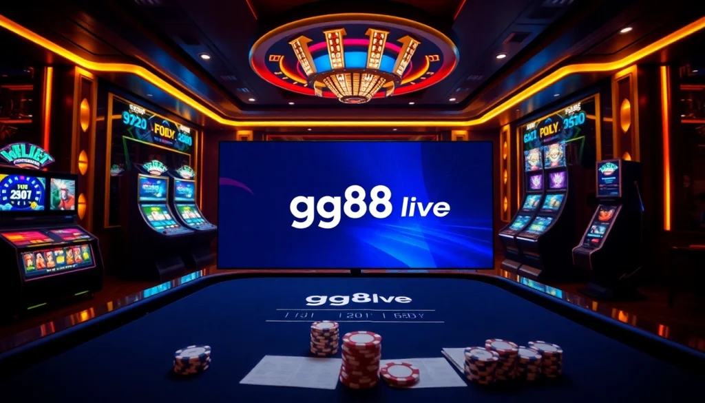 Experience thrilling gameplay with gg88 live, featuring immersive casino tables and vibrant betting interactions.