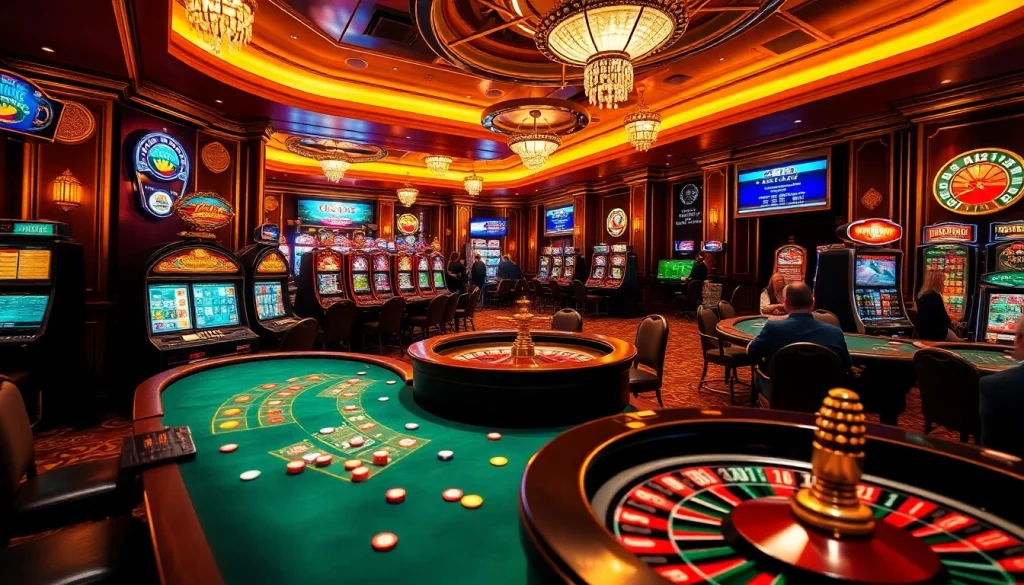Experience the thrilling gameplay at https://f168.ing/ with exciting Baccarat and slot machines in a luxurious casino.