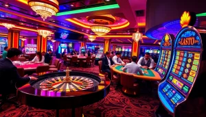 Experience thrilling action at Top 10 Nhà Cái Uy Tín with luxury casino images.