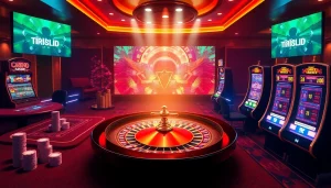Engage with thrilling casino action at https://jun88ld.com/ featuring poker tables and bright slot machines.