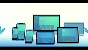Sogou输入法下载 interface showcased on multiple devices, highlighting its user-friendly design and AI features.