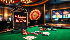Experience the thrill of gambling at a luxurious casino while Magrehistro plays a pivotal role.
