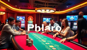 Experience the excitement of online gaming at Phlaro, where players engage with thrilling casino games.