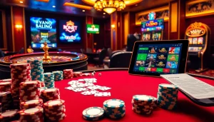 Engage in thrilling gameplay at https://gg88.pizza/ with poker chips and a spinning roulette wheel.