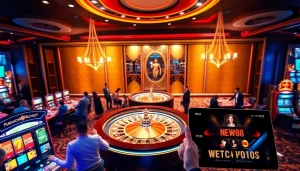 Experience the excitement at NEW88 with vibrant casino tables and thrilling games.